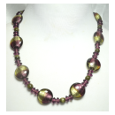 Beaded necklaces and aerrings