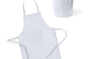 White Apron and Hat