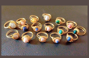 Handcrafted Ceramic Rings