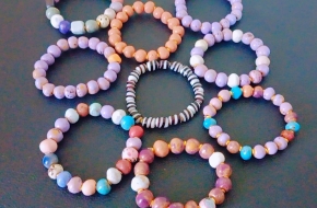 Handcrafted Ceramic Beaded Bracelet