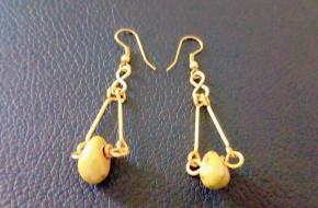 Unique Handcrafted Ceramic Earrings