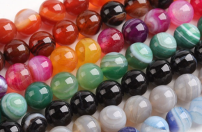Natural Round Gemstone Beads